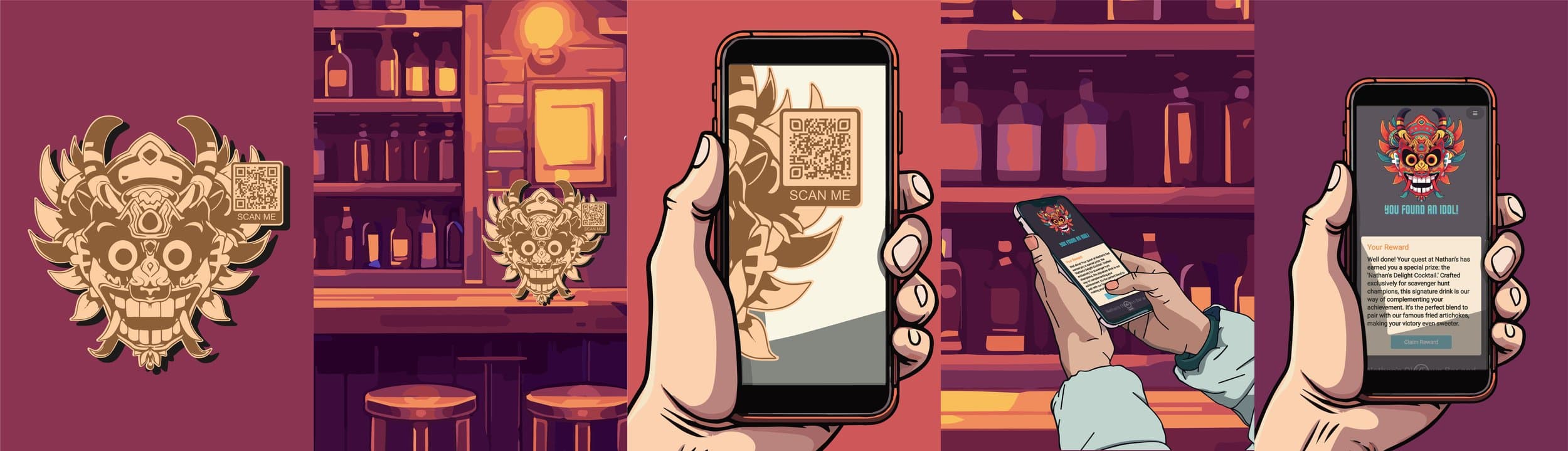 Find the Idol invite reference art